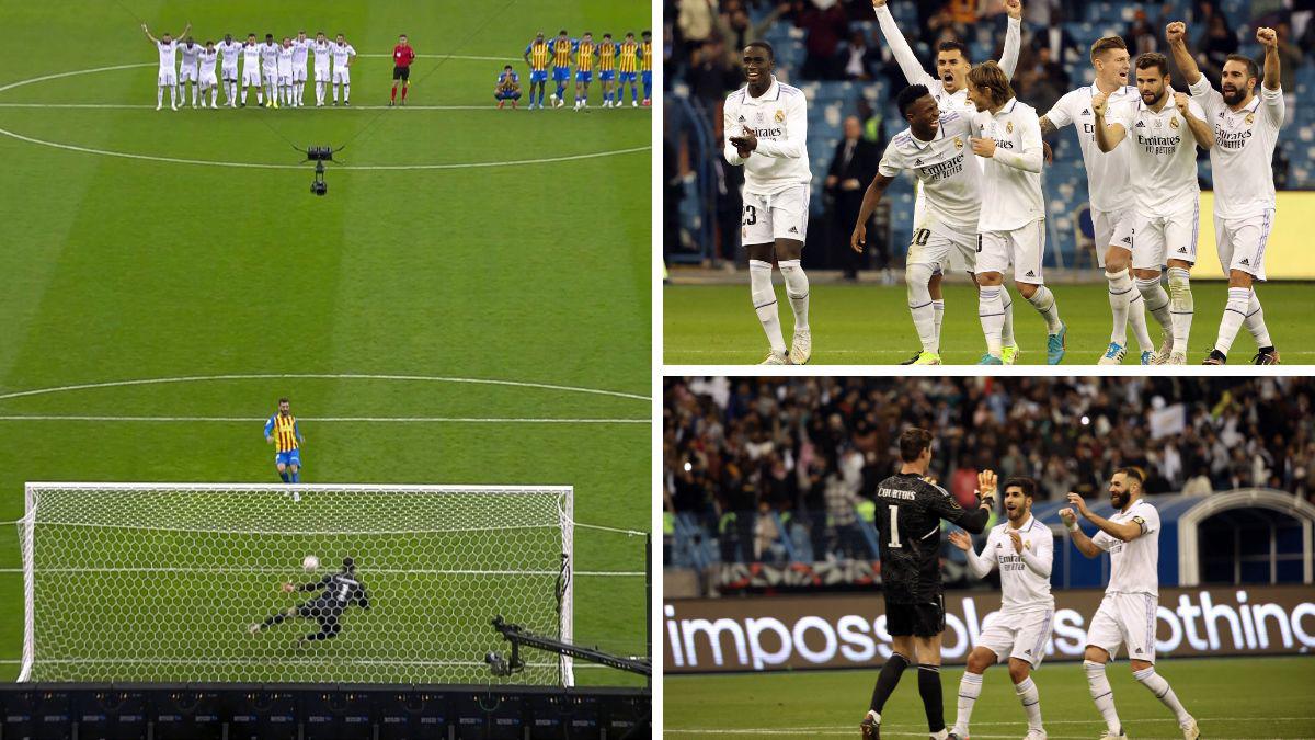 FOTOS El frío saludo entre Ancelotti y Gattuso homenaje a Benzema el