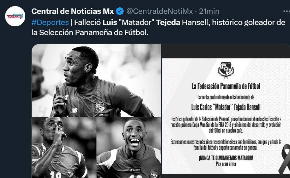 Vuela alto Matador El mundo del fútbol llora la muerte de Luis