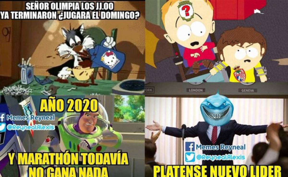 MEMES Olimpia es motivo de burlas por la suspensión del clásico y