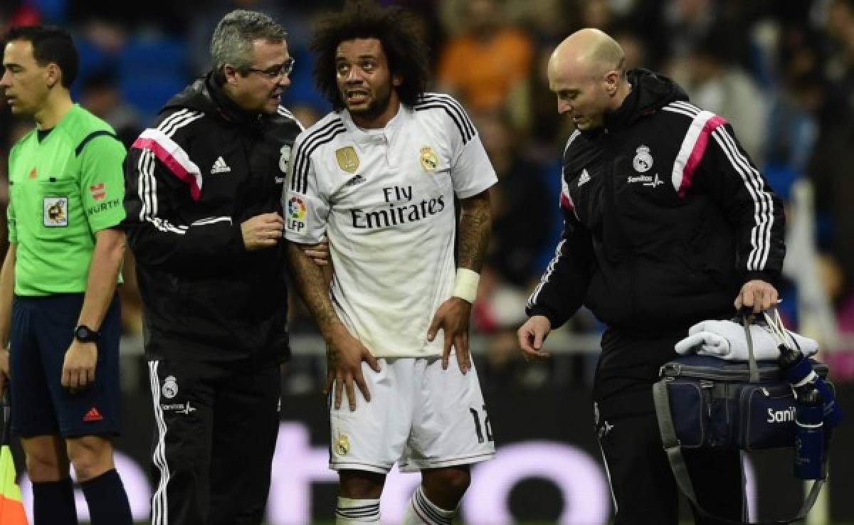 Marcelo no se lesionó y estará disponible ante Schalke