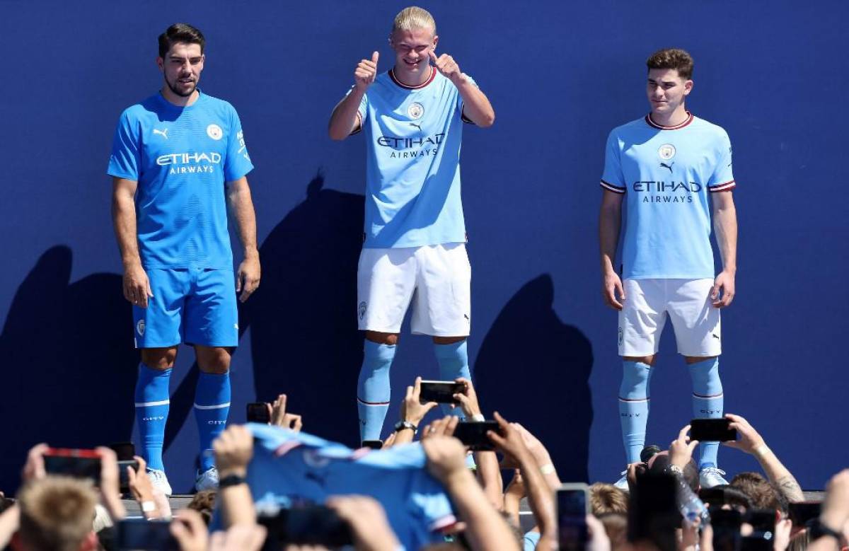 As Present El Manchester City A Sus Flamantes Fichajes La