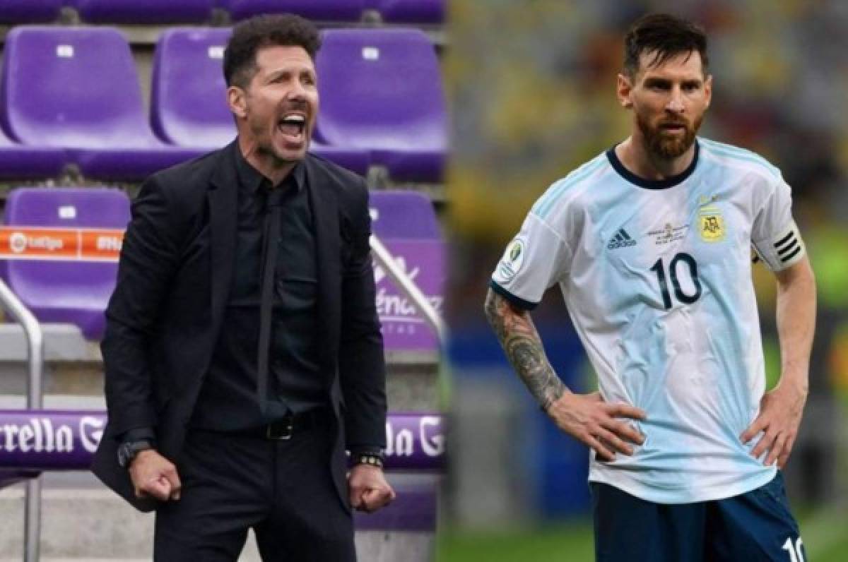 Dirigir A Messi En Argentina La Respuesta Del Cholo Simeone Sobre