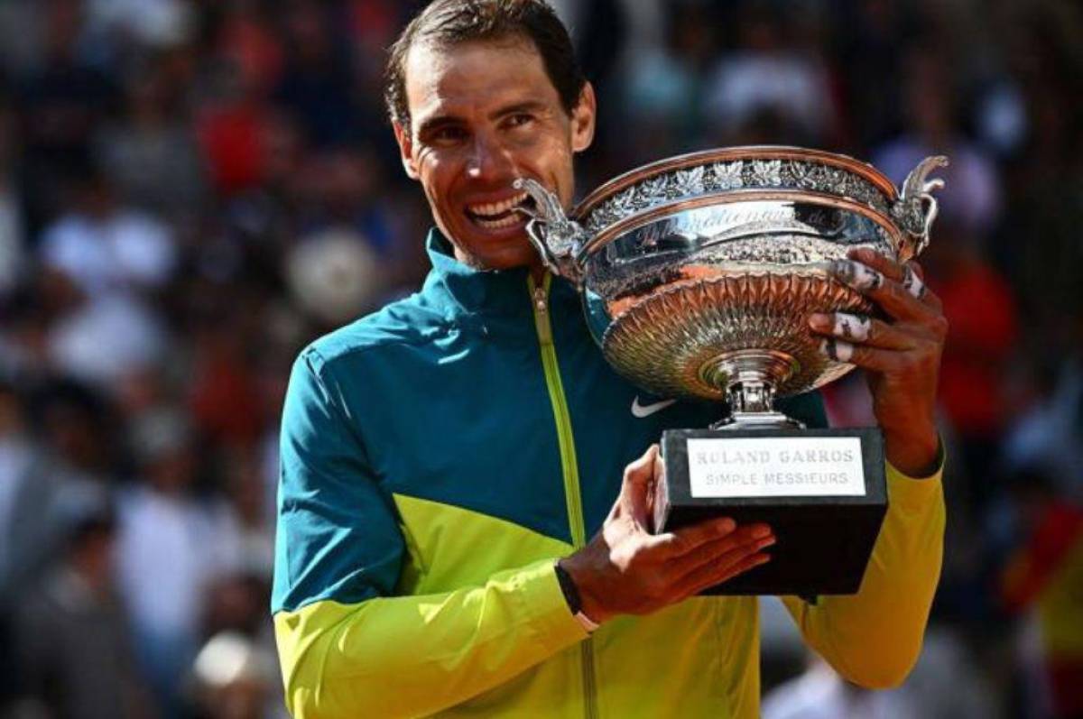 Leyenda Los Grand Slam De Rafael Nadal A Lo Largo De Su