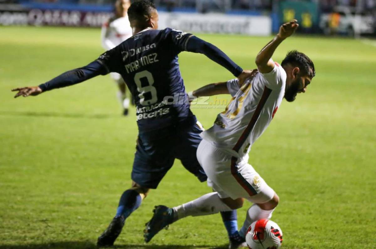 Triunfo histórico Olimpia se impone in extremis ante Motagua y se