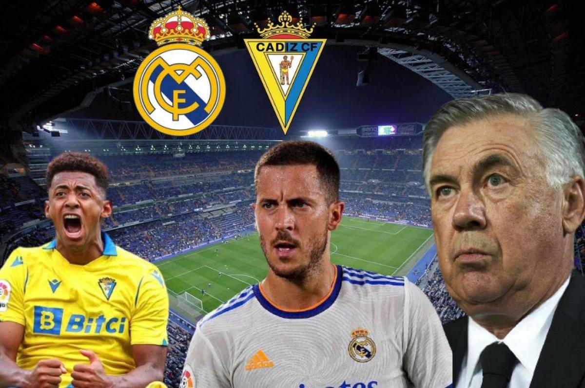 Siete bajas y con Hazard confirmado La alineación del Real Madrid para