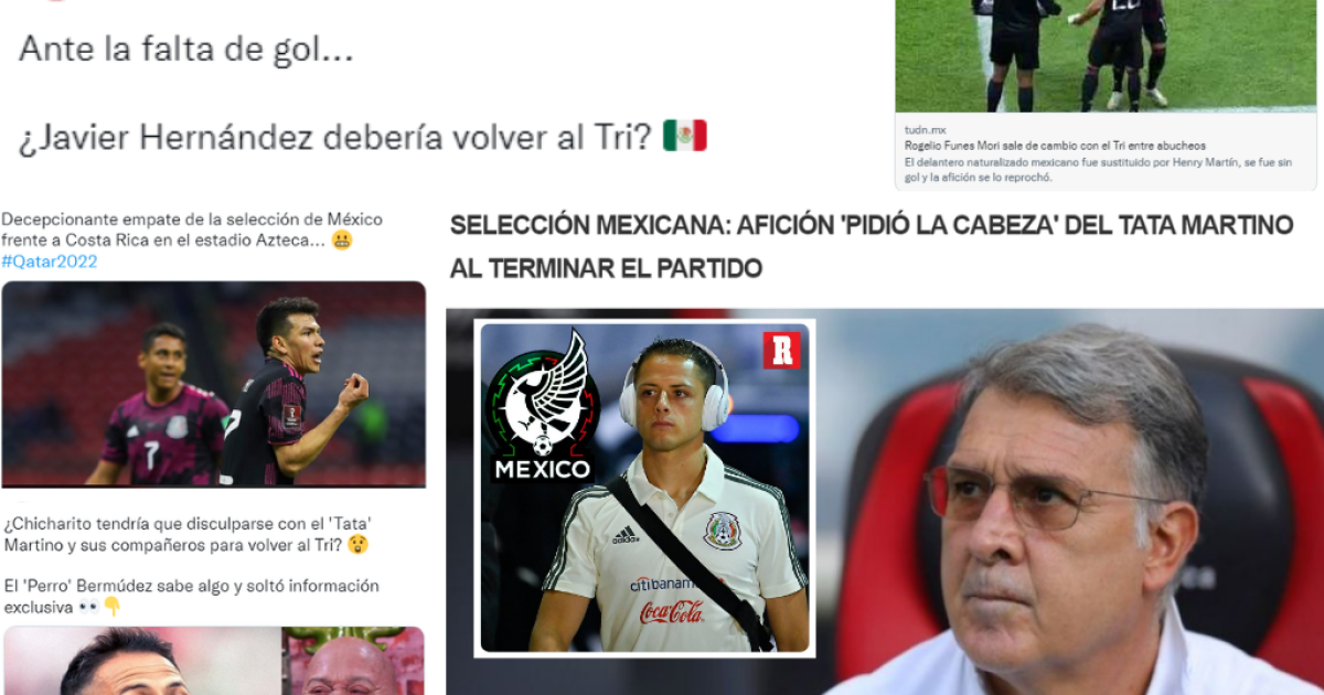 Crisis En M Xico Solicitan Regreso De Chicharito Hern Ndez Quieren