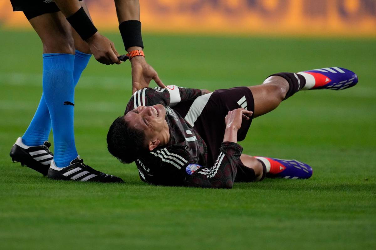 Sufrió fuerte lesión y llorando dijo adiós a la Copa América el VAR