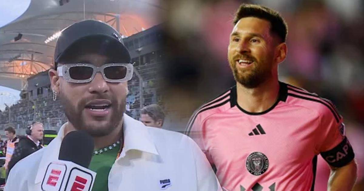 Messi Inter Miami y la rotunda frase de Neymar que ilusionó a todos