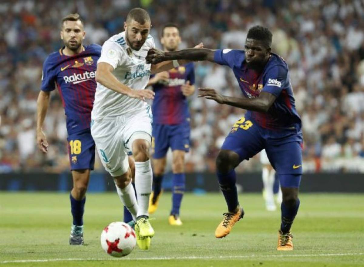 Real Madrid humilla al Barcelona y se corona en la Supercopa de España