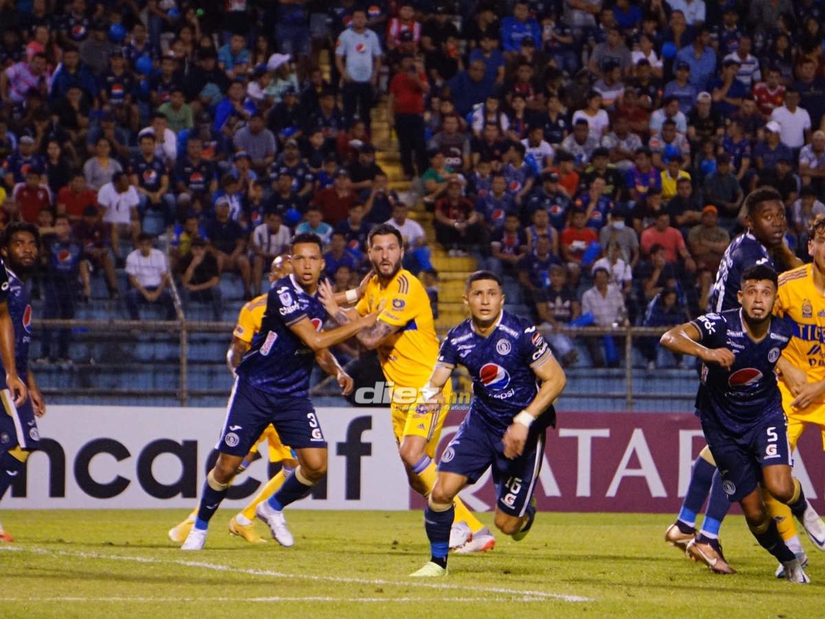 Con gol de Quiñones Tigres vence al Motagua que buscará la hazaña en