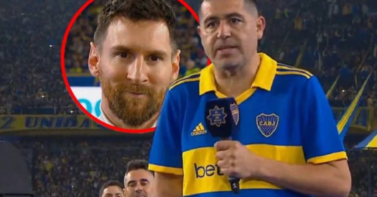 La Reacci N De Messi Al Discurso De Riquelme Y El Inesperado Canto Que