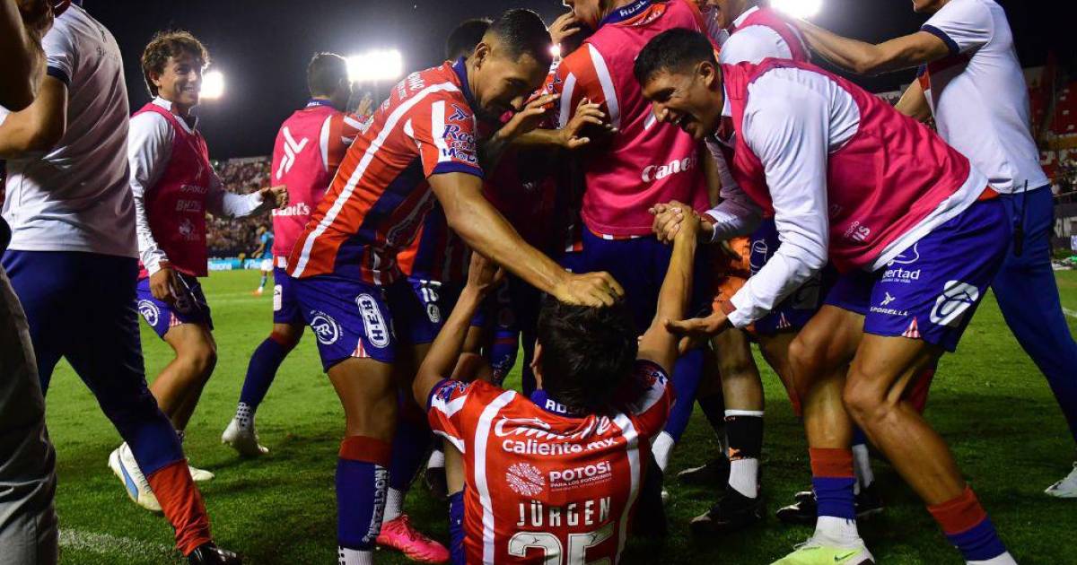 Le sacaron dos puntos de ventaja al América Atlético San Luis vence al