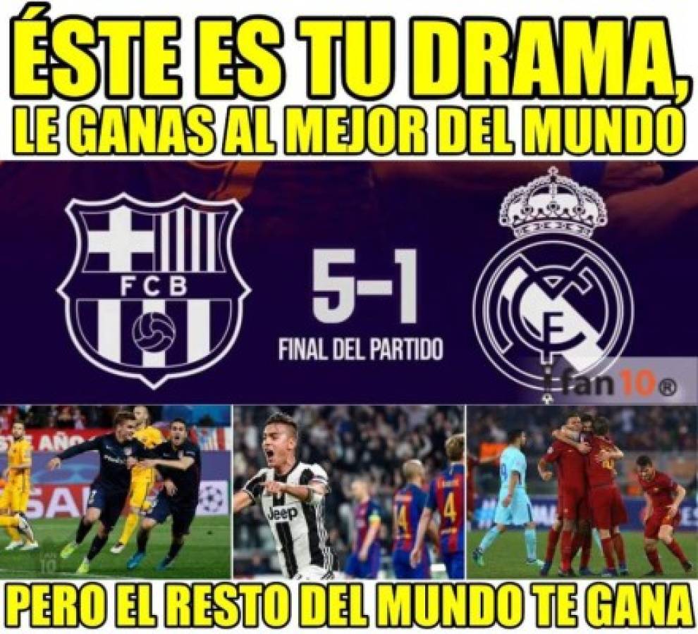 Siguen Las Burlas Surgen Divertidos Memes En Contra Del Real Madrid